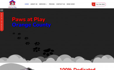 pawsatplayoc.com screenshot