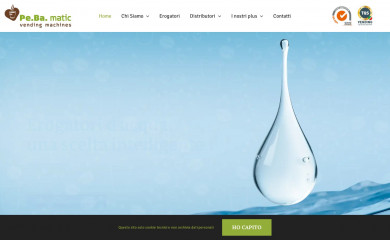 pebamaticdistributoriautomatici.com screenshot