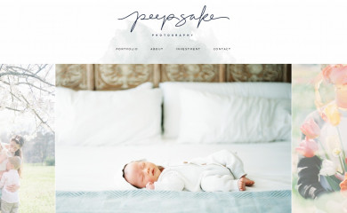 peepsakephotography.com screenshot