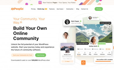 peepso.com screenshot