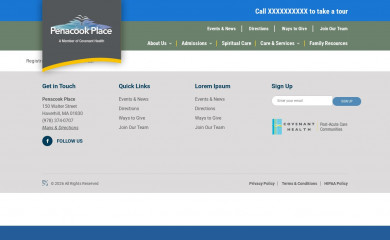 penacookplace.org screenshot