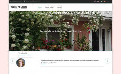 pensiune-perla-dunarii.ro screenshot