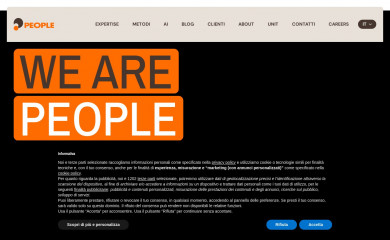 peopleresearch.it screenshot