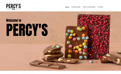 percysbakery.co.uk screenshot
