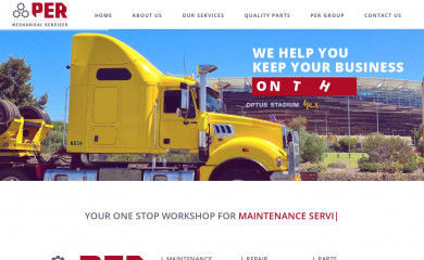 permechanical.com.au screenshot