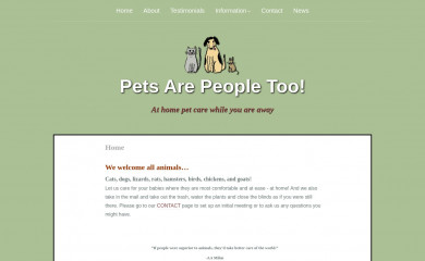 petsarepeopletoo.biz screenshot