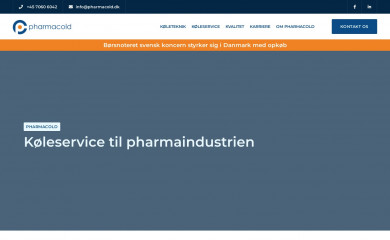 pharmacold.dk screenshot