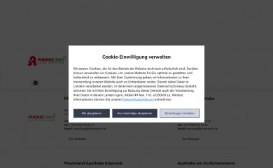 pharmland.de screenshot