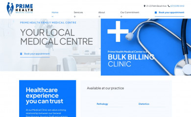 phfmc.com.au screenshot