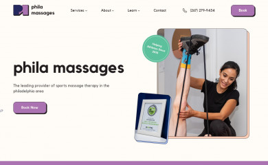 philamassages.com screenshot