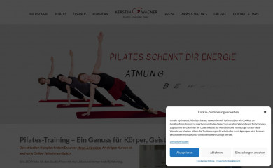 pilates-in-bonn.de screenshot