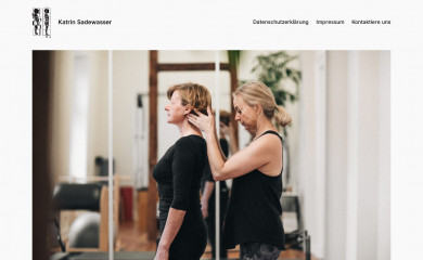 pilates-rostock.de screenshot