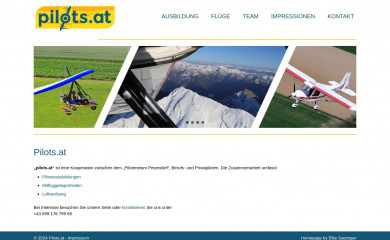 pilots.at screenshot