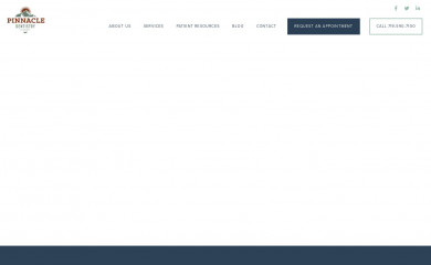 pinnacledentistryco.com screenshot