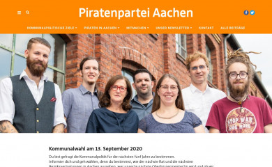 piratenpartei-aachen.de screenshot