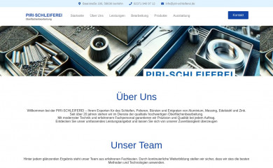 piri-schleiferei.de screenshot