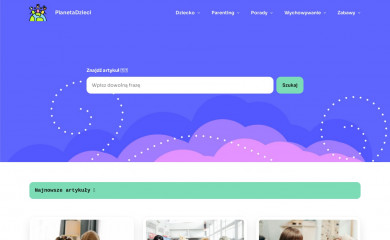 planeta-dzieci.com.pl screenshot