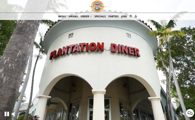 plantationdiner.com screenshot