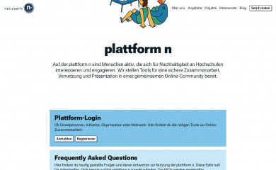 plattform-n.org screenshot