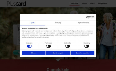 pluscard.com.pl screenshot