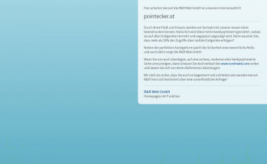 pointecker.at screenshot