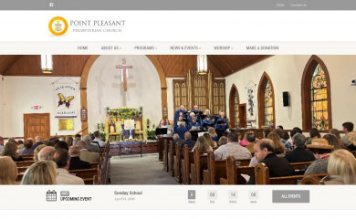 pointpresbyterian.org screenshot