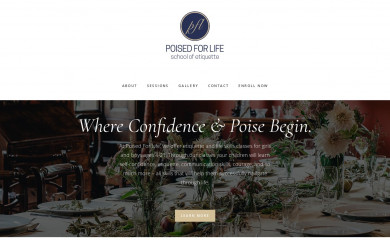 poisedforlife.net screenshot