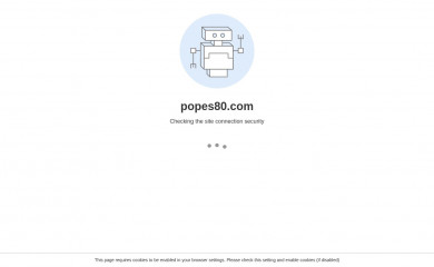 popes80.com screenshot