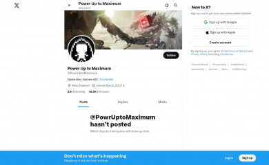 poweruptomaximum.com screenshot