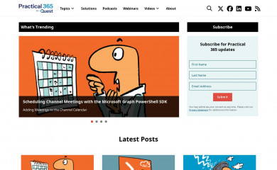 practical365.com screenshot