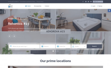 pragueforyou.cz screenshot