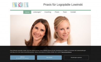praxis-lowinski.de screenshot