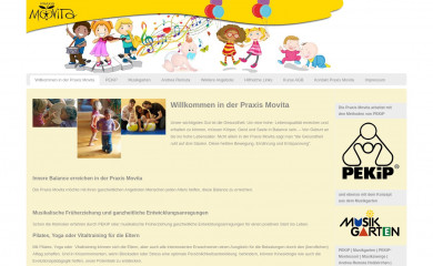 praxis-movita-holzkirchen-pekip-musikgarten.de screenshot