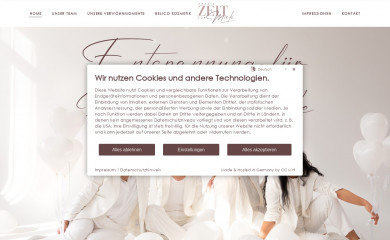 praxis-zeit-für-mich.de screenshot