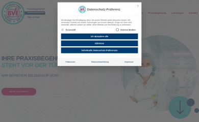 praxisbegehung-aber-sicher.de screenshot