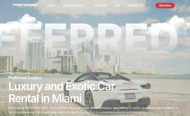 preferredexotics.com screenshot