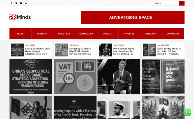 prminds.lk screenshot