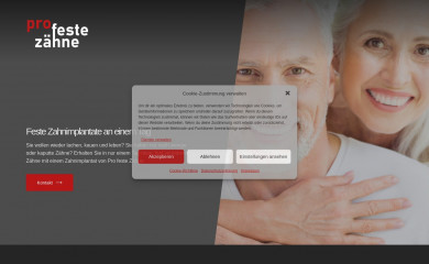 pro-feste-zähne.de screenshot