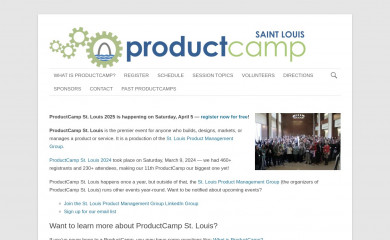 productcampstlouis.org screenshot