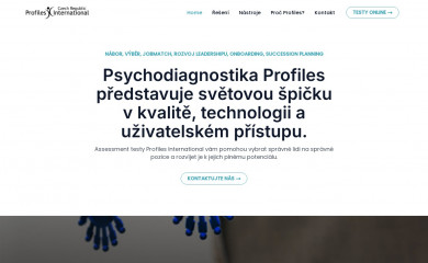 profiles.cz screenshot