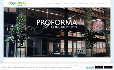 proformaco.com screenshot