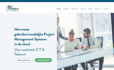 projectcomfort.nl screenshot