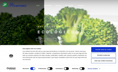 prosercam.es screenshot