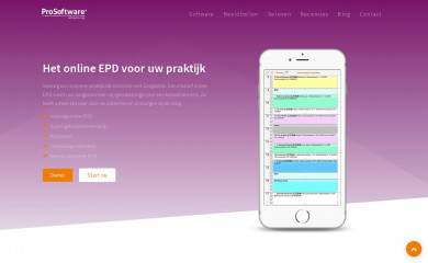 prosoftware.nl screenshot