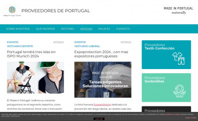 proveedoresdeportugal.com screenshot