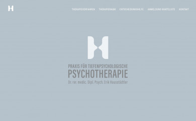 psychotherapie-hausstaedtler.de screenshot