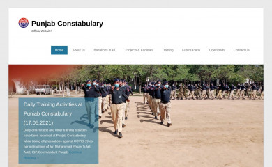 punjabconstabulary.gov.pk screenshot