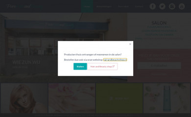 purehairandbeauty.nl screenshot