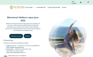 purenatureyoga.fr screenshot
