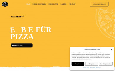 q-pizza-kerpen.de screenshot